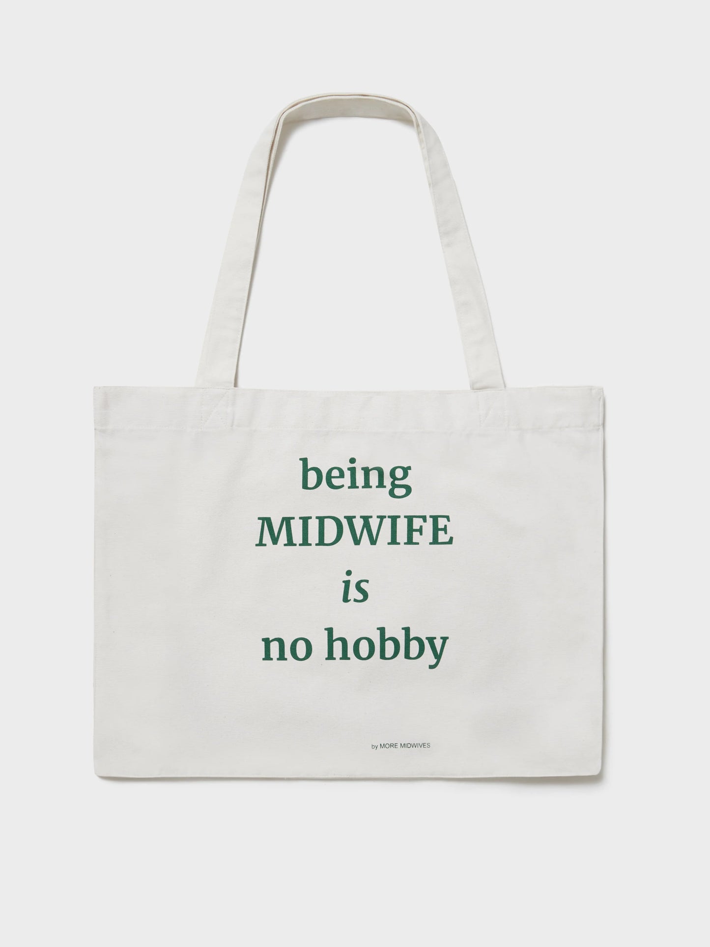 MORE MIDWIVES Canvas Bag und Hebammentasche vorne