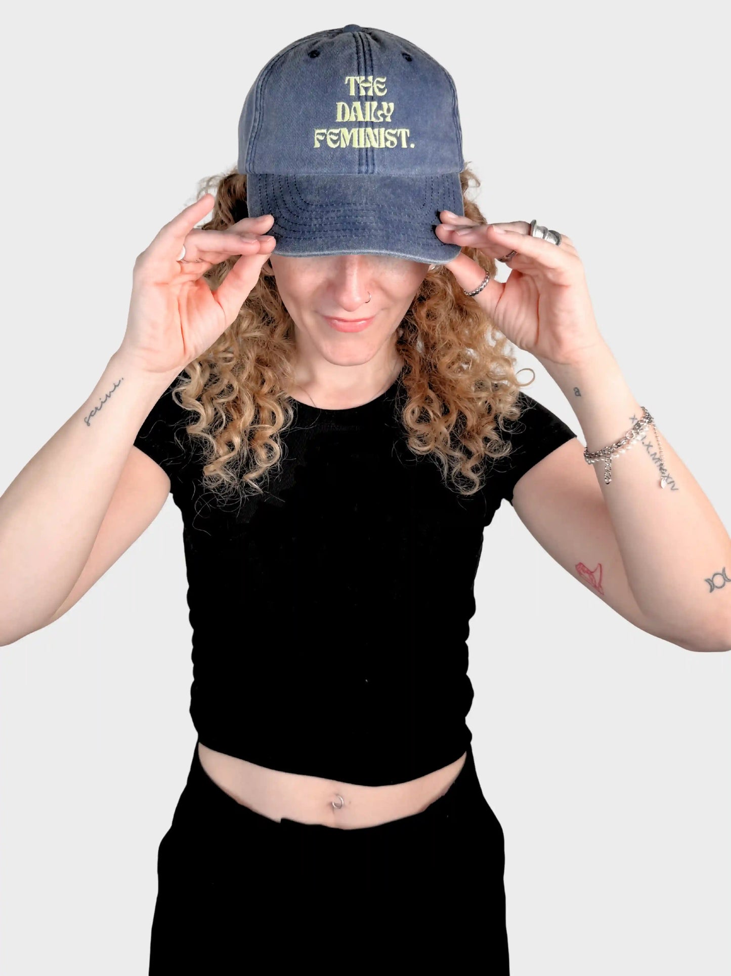 The Daily Feminist Cap by little paper plane