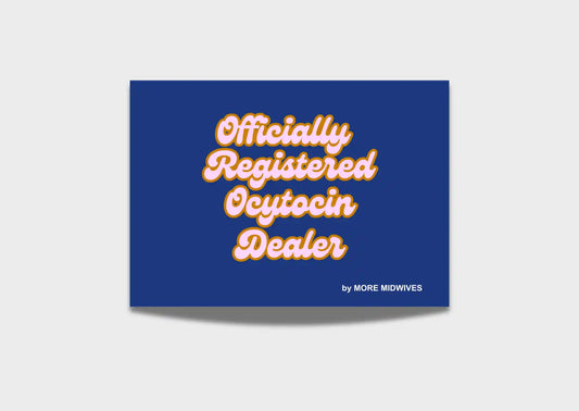 Geburtskarte Postkarte Hebamme