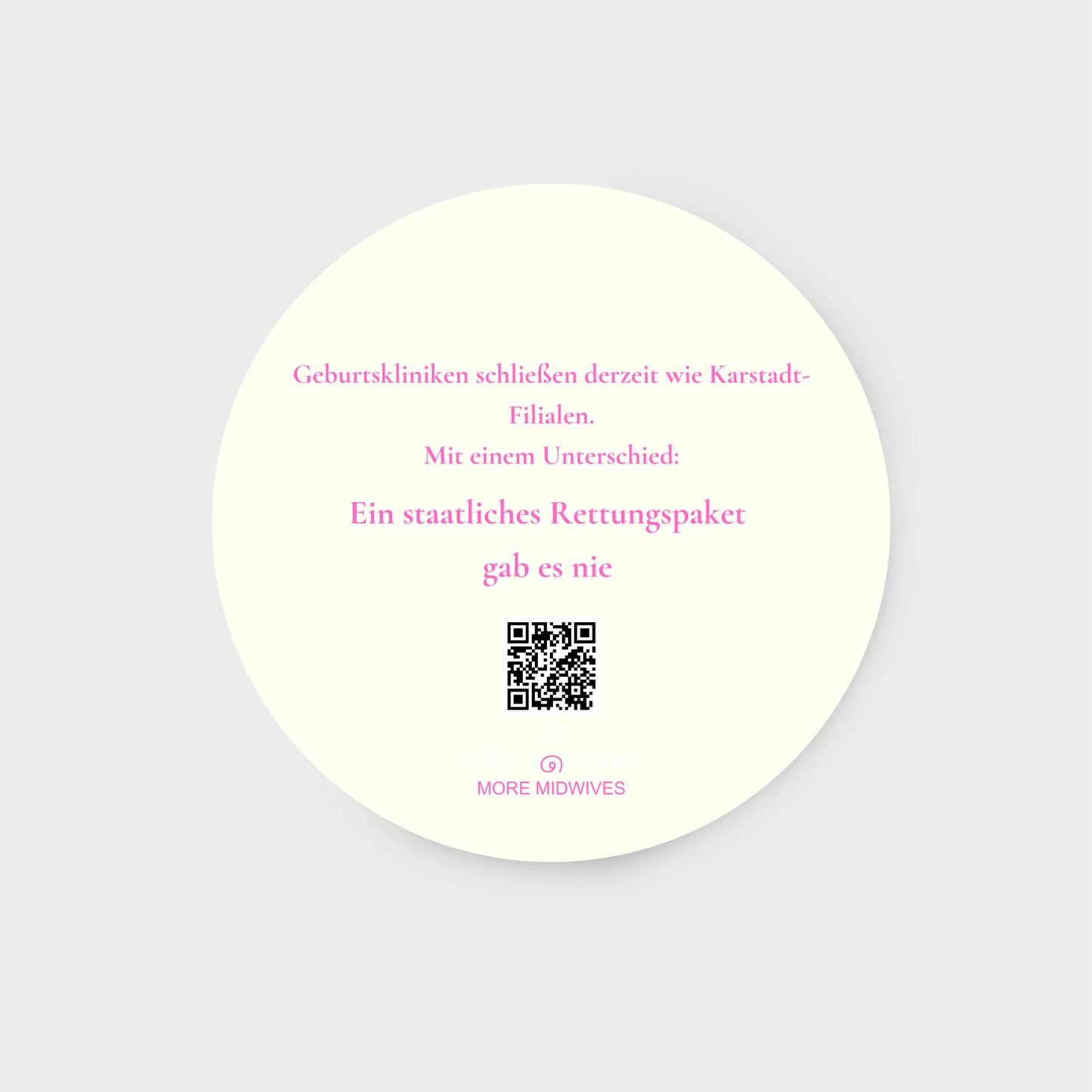 MORE MIDWIVES stickers