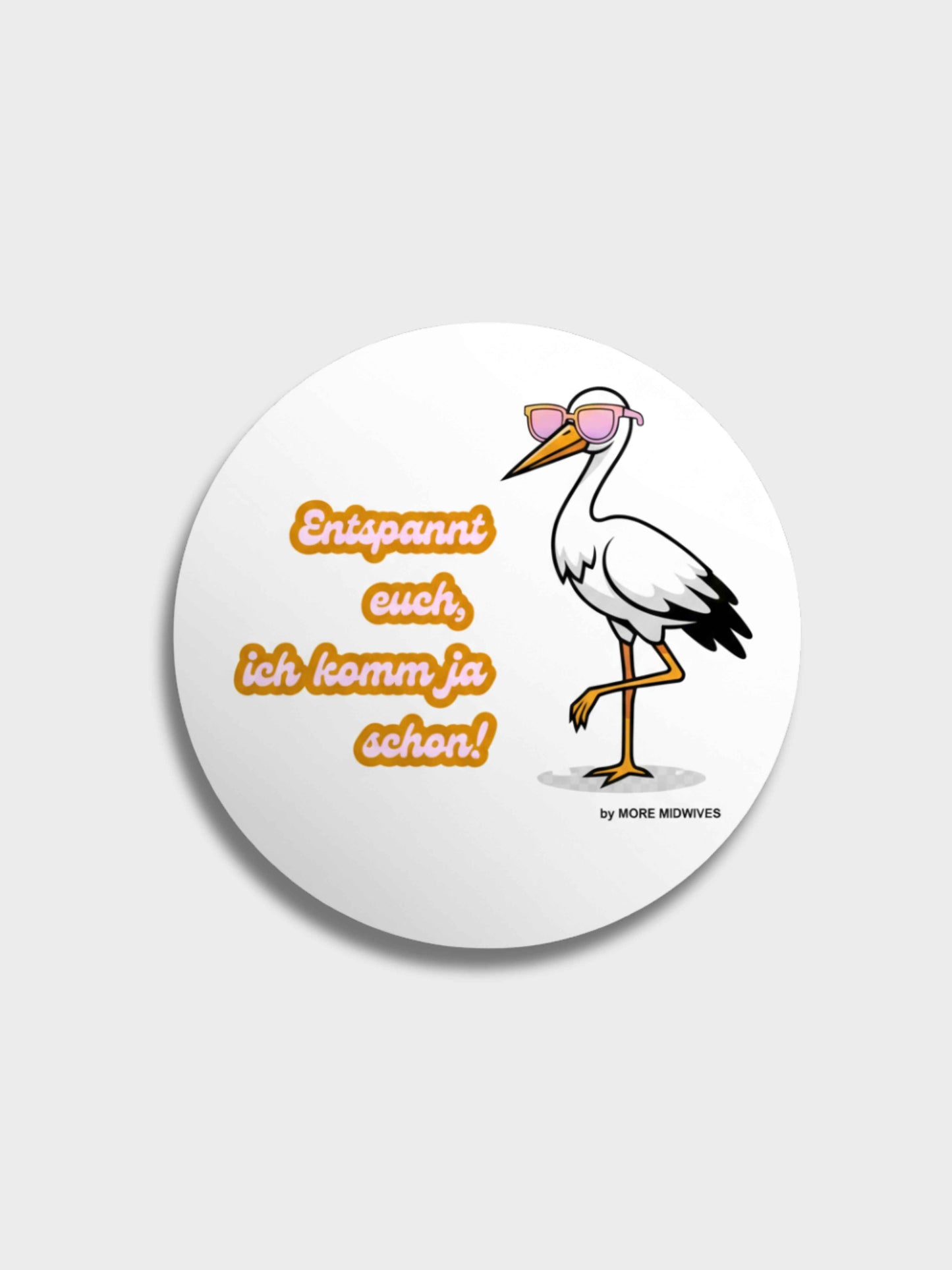 MORE MIDWIVES Midwife sticker Car sticker