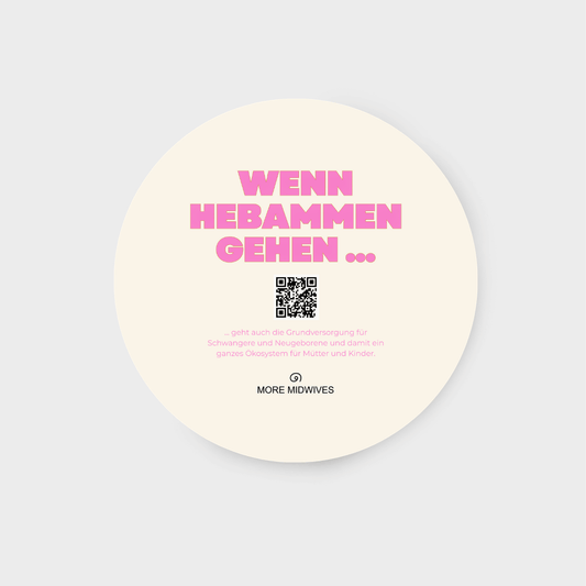 Midwife Hebammen Sticker Wenn Hebammen gehen