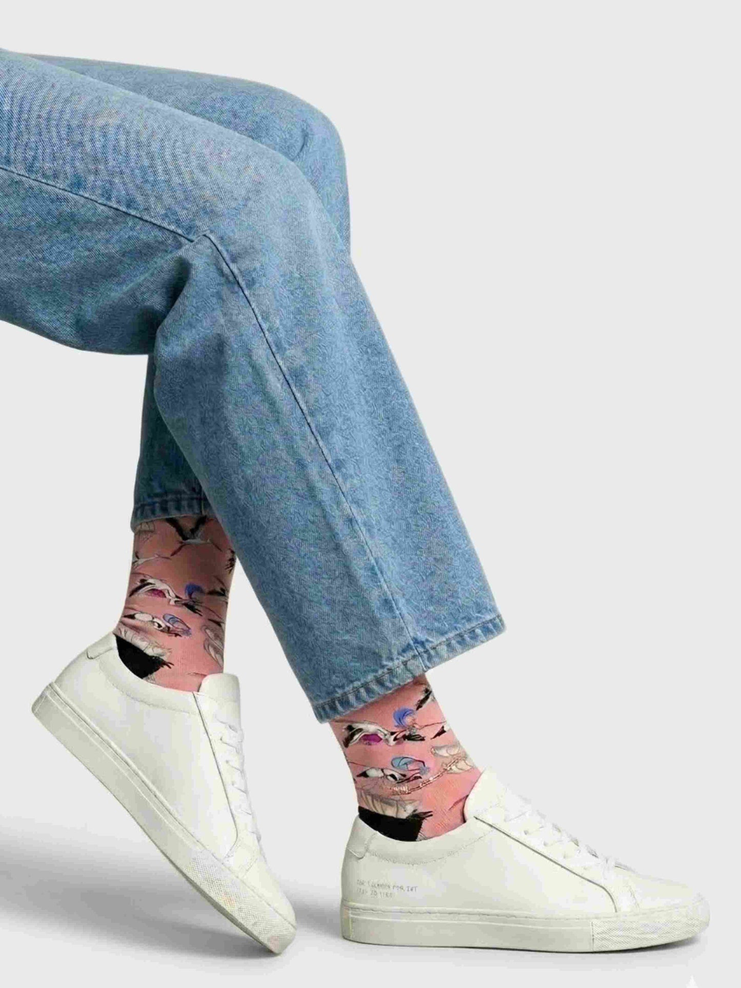 MORE MIDWIVES Storch Socken Geburt / Hebamme 1