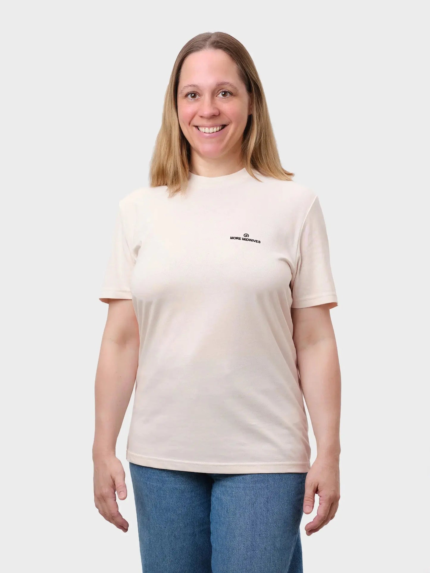 MORE MIDWIVES T-Shirt Classic weiß