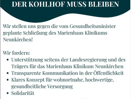 Magnus Jung, Krankenhausreform und Belegkrankenhaus im Saarland