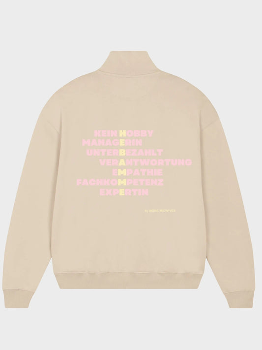 MORE MIDWIVES Hebamme Hoodie Sweatshirt mit Zip 3
