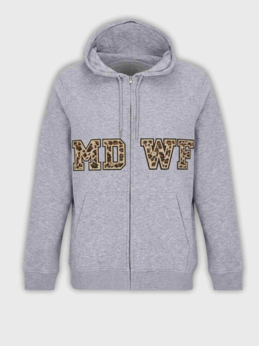 MORE MIDWIVES Leo Zip-Hoodie