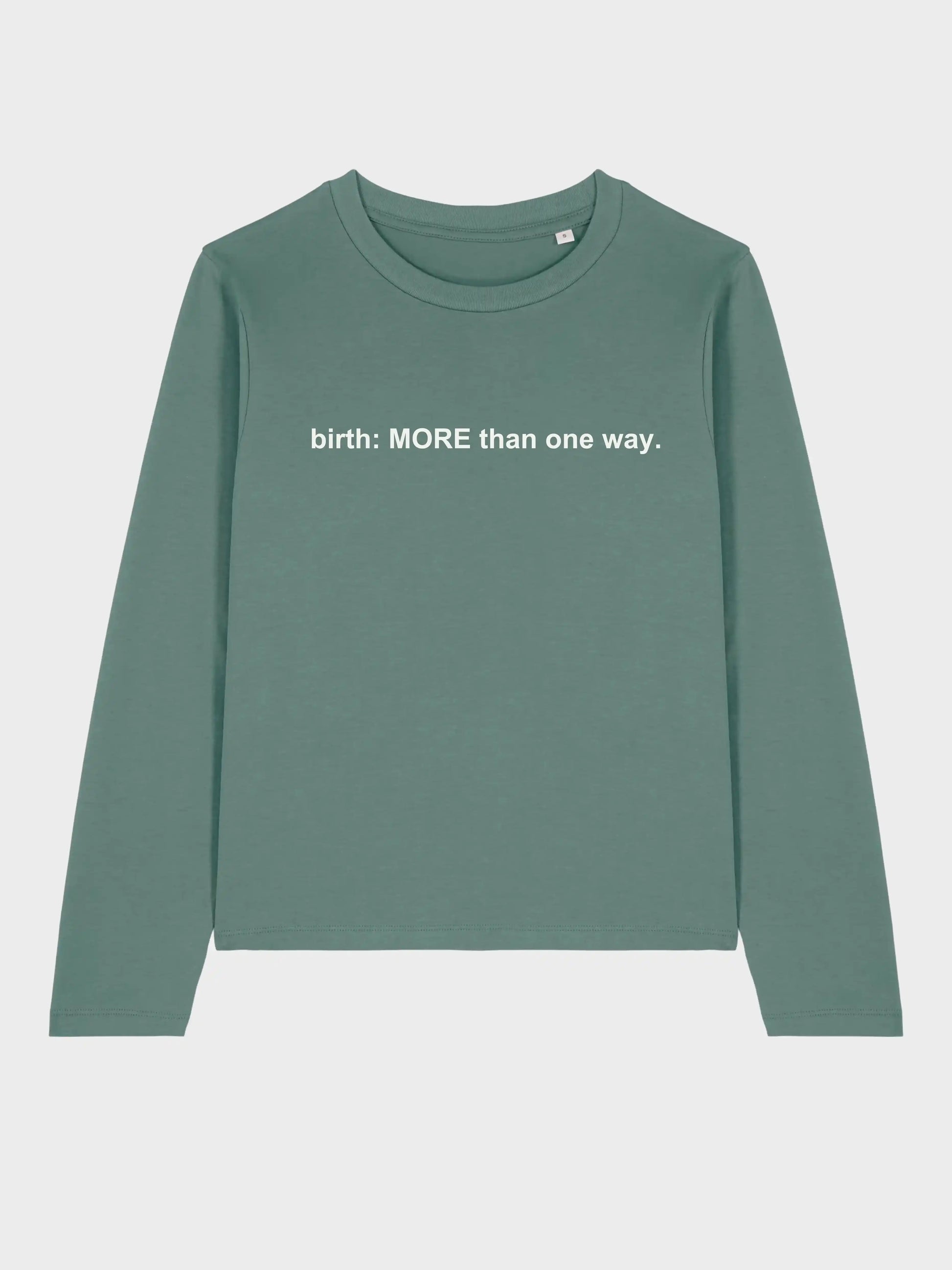 MORE MIDWIVES Longsleeve Shirt Geburt Hebamme 4