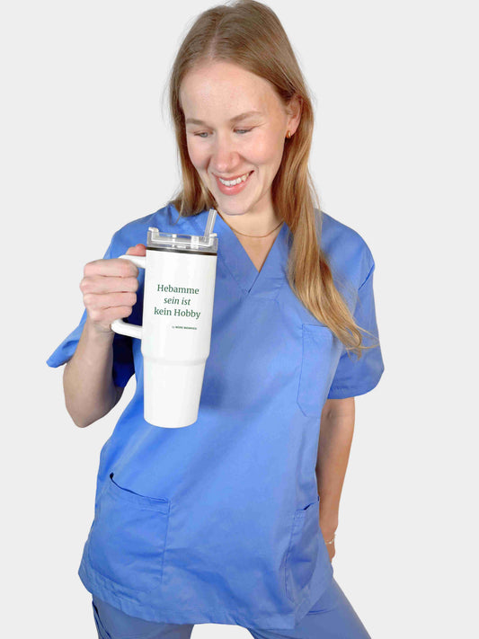MORE MIDWIVES Cup Thermobecher Hebamme