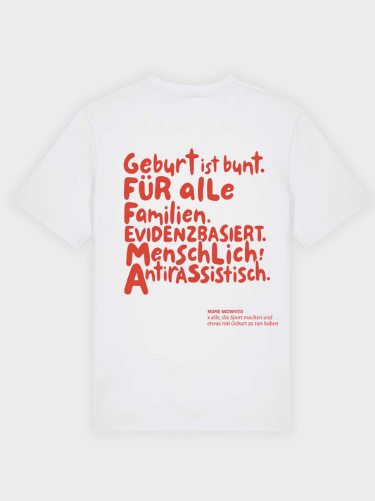MORE MIDWIVES Sport-Shirt Geburt