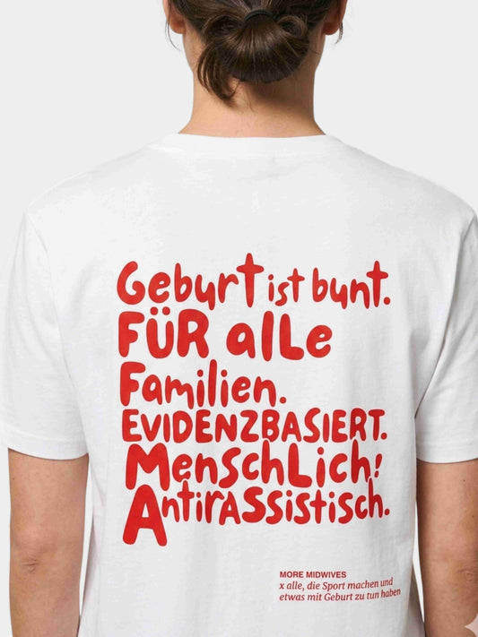 MORE MIDWIVES Sport-Shirt Geburt