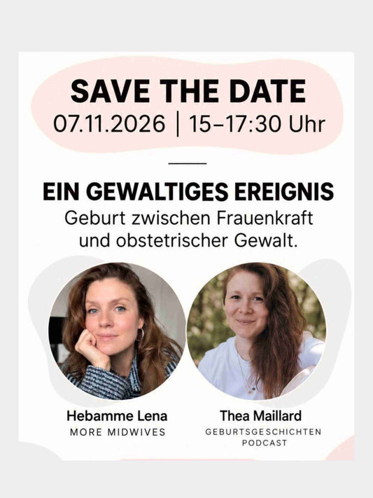 MORE MIDWIVES Live-Podcast-Event
