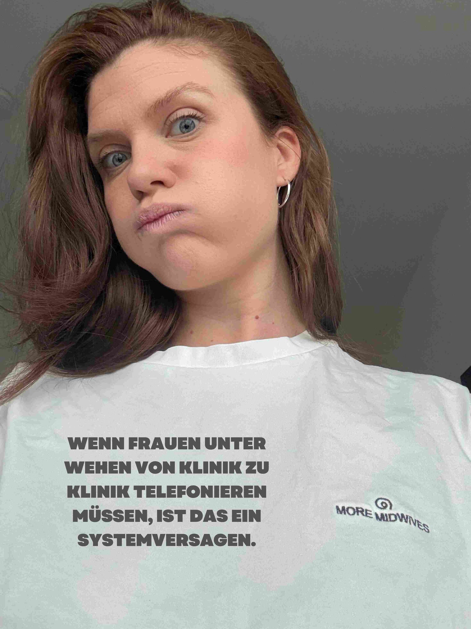 MORE MIDWIVES Hebammen Shirt Geburtshilfe