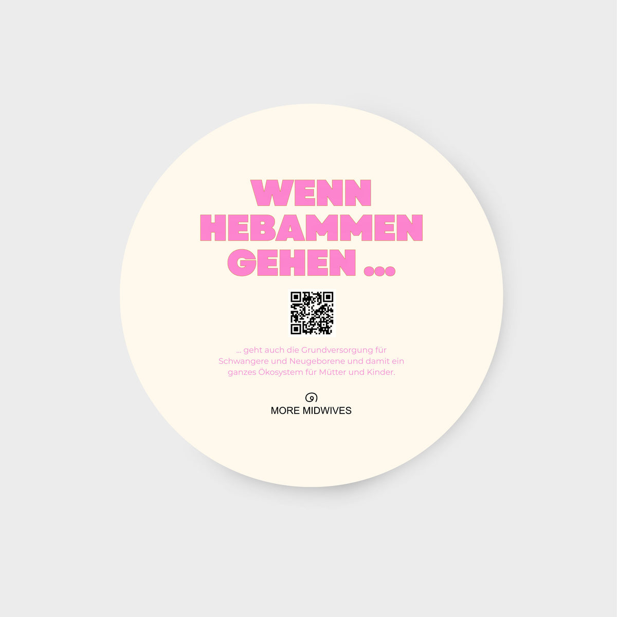 MORE MIDWIVES Sticker