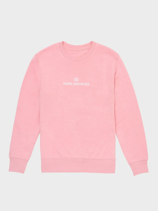 MORE MIDWIVES Sweat Classic rosa