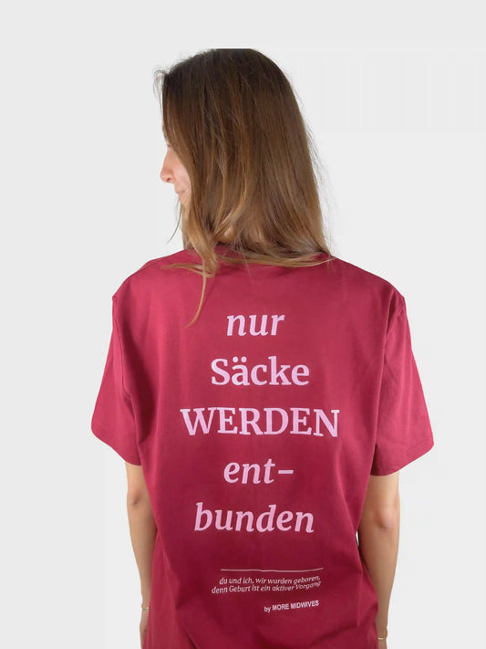 MORE MIDWIVES T-Shirt Nur Säcke 1